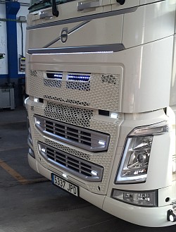 Instalación luces led