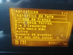 Diagnosis en camion